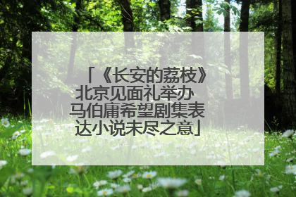 《长安的荔枝》北京见面礼举办 马伯庸希望剧集表达小说未尽之意