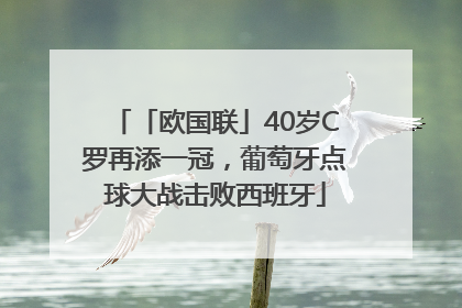 「欧国联」40岁C罗再添一冠，葡萄牙点球大战击败西班牙