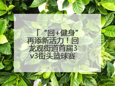 “回+健身”再添新活力！回龙观街道首届3v3街头篮球赛点燃夏日激情
