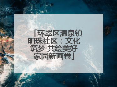环翠区温泉镇明珠社区：文化筑梦 共绘美好家园新画卷