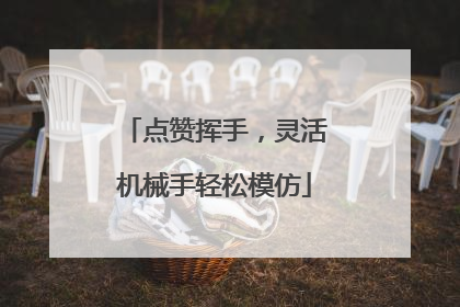 点赞挥手，灵活机械手轻松模仿