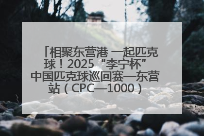 相聚东营港 一起匹克球！2025“李宁杯”中国匹克球巡回赛—东营站（CPC—1000）暨“好运山东”黄河口匹克球公开赛落幕