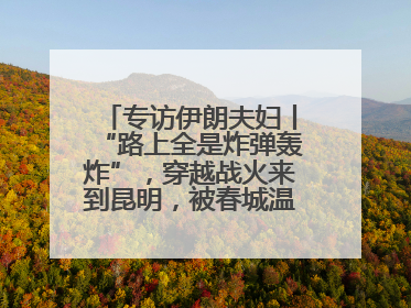 专访伊朗夫妇丨“路上全是炸弹轰炸”，穿越战火来到昆明，被春城温暖打动