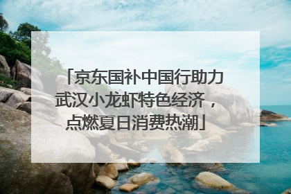 京东国补中国行助力武汉小龙虾特色经济，点燃夏日消费热潮