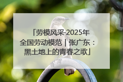 劳模风采·2025年全国劳动模范｜张广东：黑土地上的青春之歌