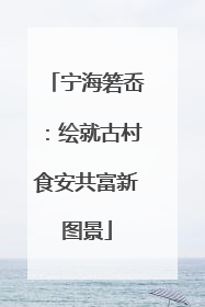 宁海箬岙：绘就古村食安共富新图景