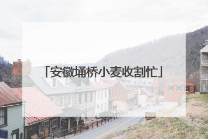 安徽埇桥小麦收割忙
