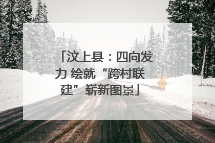 汶上县：四向发力 绘就“跨村联建”崭新图景