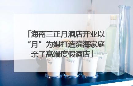 海南三正月酒店开业以“月”为媒打造滨海家庭亲子高端度假酒店