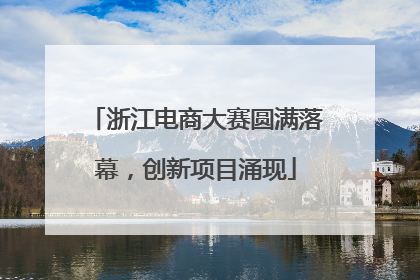浙江电商大赛圆满落幕，创新项目涌现