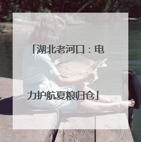 湖北老河口：电力护航夏粮归仓
