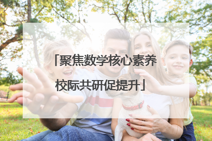 聚焦数学核心素养 校际共研促提升