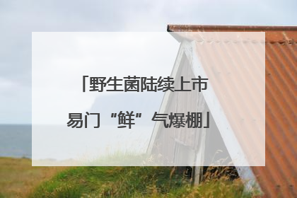 野生菌陆续上市 易门“鲜”气爆棚