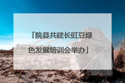 院县共建长豇豆绿色发展培训会举办