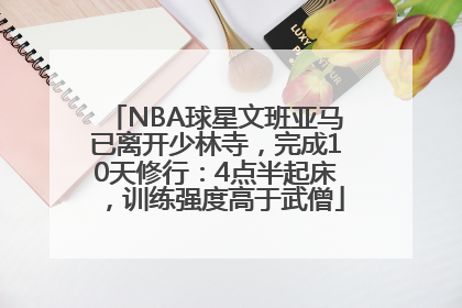 NBA球星文班亚马已离开少林寺，完成10天修行：4点半起床，训练强度高于武僧